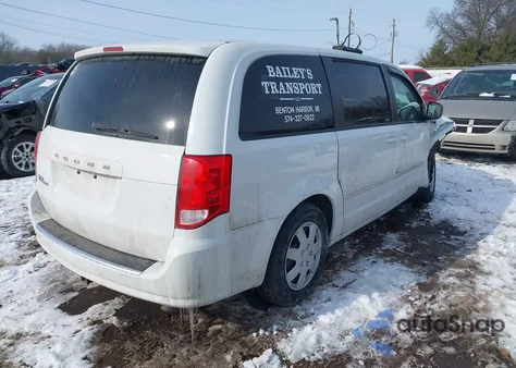 2016 Dodge Grand Caravan Se из США, поврежденный, VIN 2C4RDGBG2GR358084